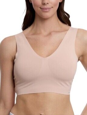 Nautica Wireless Laser Lounge Women's Nude Seamless Bra